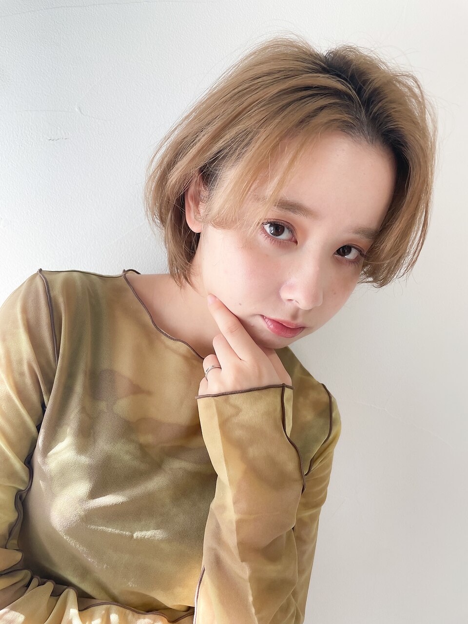 大人可愛い☆小顔ショート
