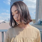 20代30代外ハネ大人 ナチュラルボブ