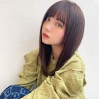 〇さら艶 ストレートヘア チョコレートカラー