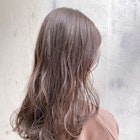 ふわふわロングにこっくりモカベージュ.o0