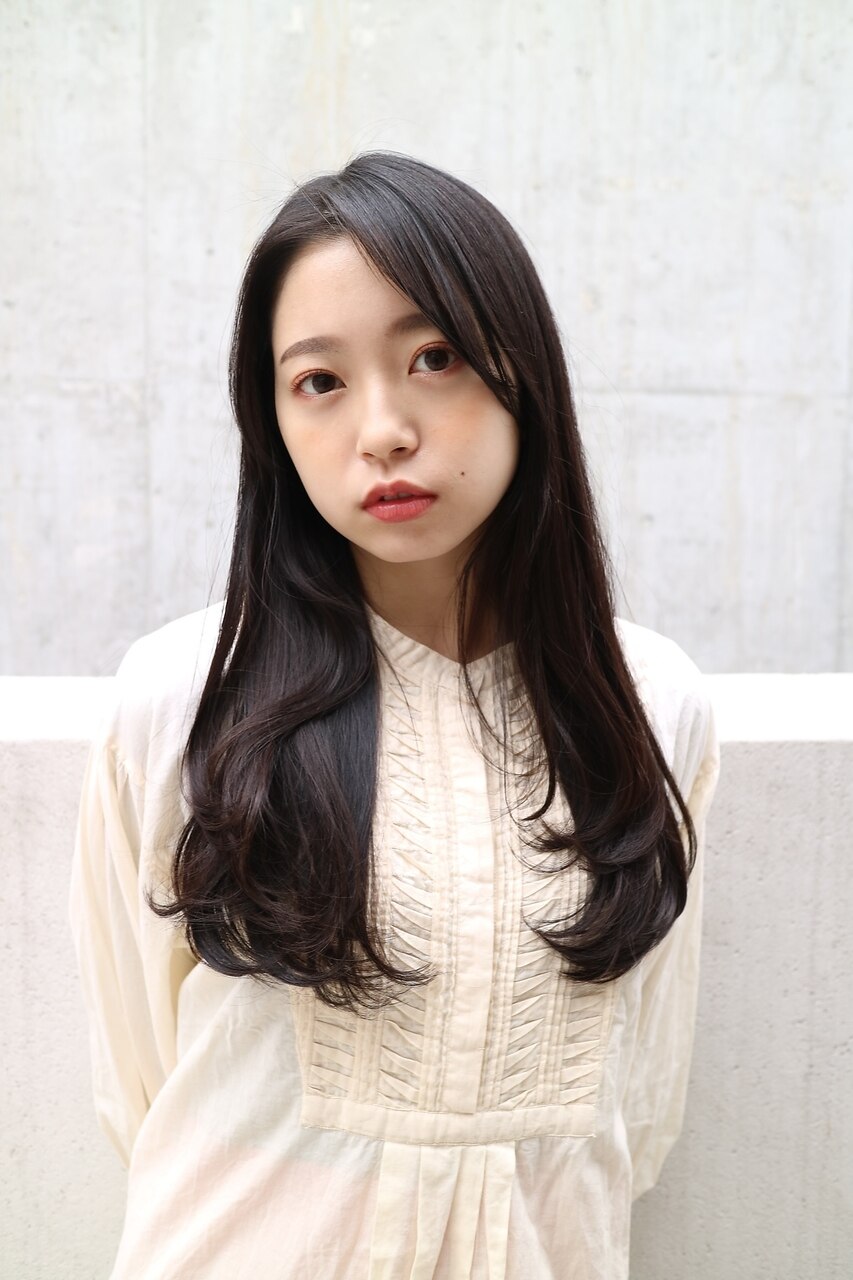 【DaVin中目黒】大人可愛いロングレイヤー　シアーブラウン