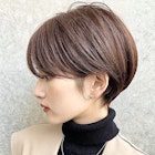 【20/30/40代にオススメ】耳掛け大人ハンサムショート**