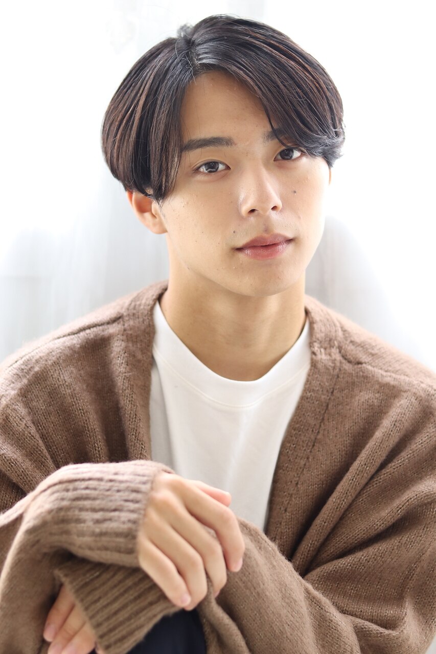 韓国マッシュ センターかき上げヘア L ヘアリゾート バレンタイン Hair Resort Valentine のヘアカタログ ホットペッパービューティー