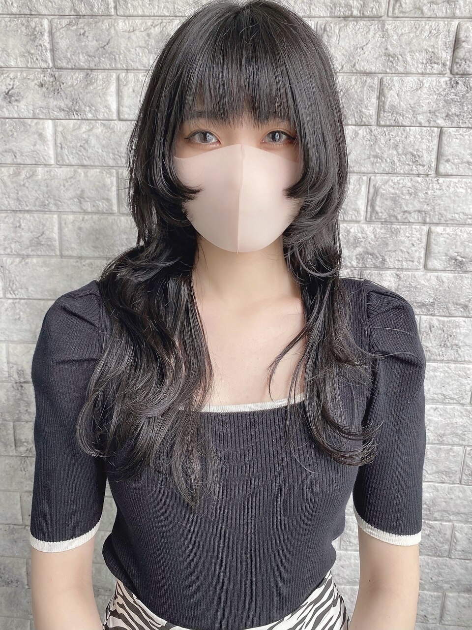 ロング向けウルフカット大全 前髪ありなしの髪型にネオウルフやマッシュウルフなど ホットペッパービューティーマガジン