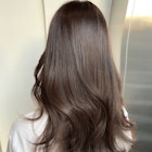 大人の韓国風くびれヘア×ショコラグレージュ