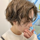 【F.】中崎町ハンサムマッシュショートパーマ