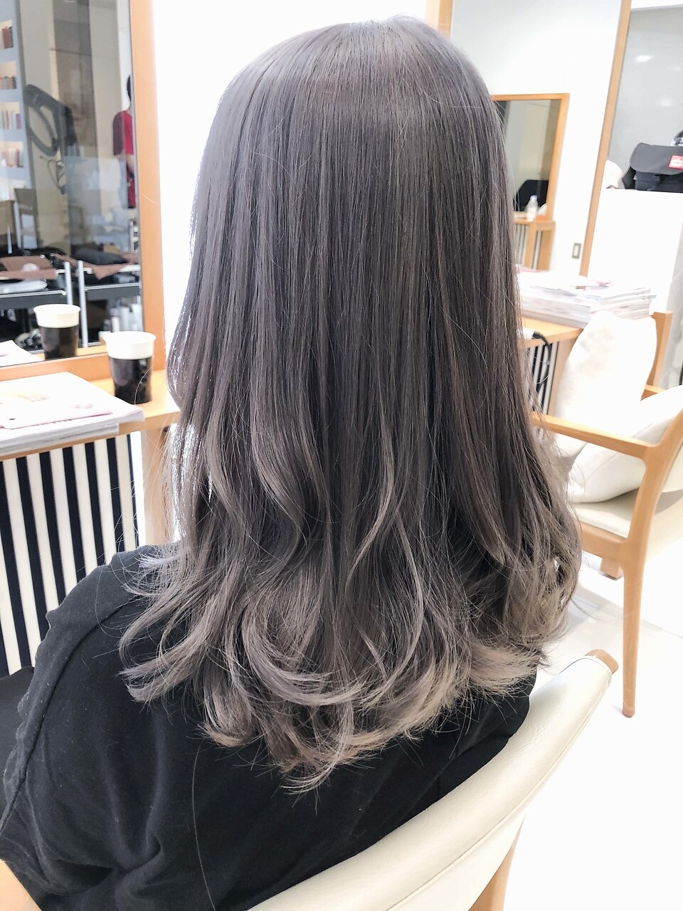 グレイアッシュグレージュホワイティアッシュ冬カラー