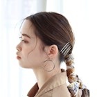 スカーフアレンジ/タイトポニー