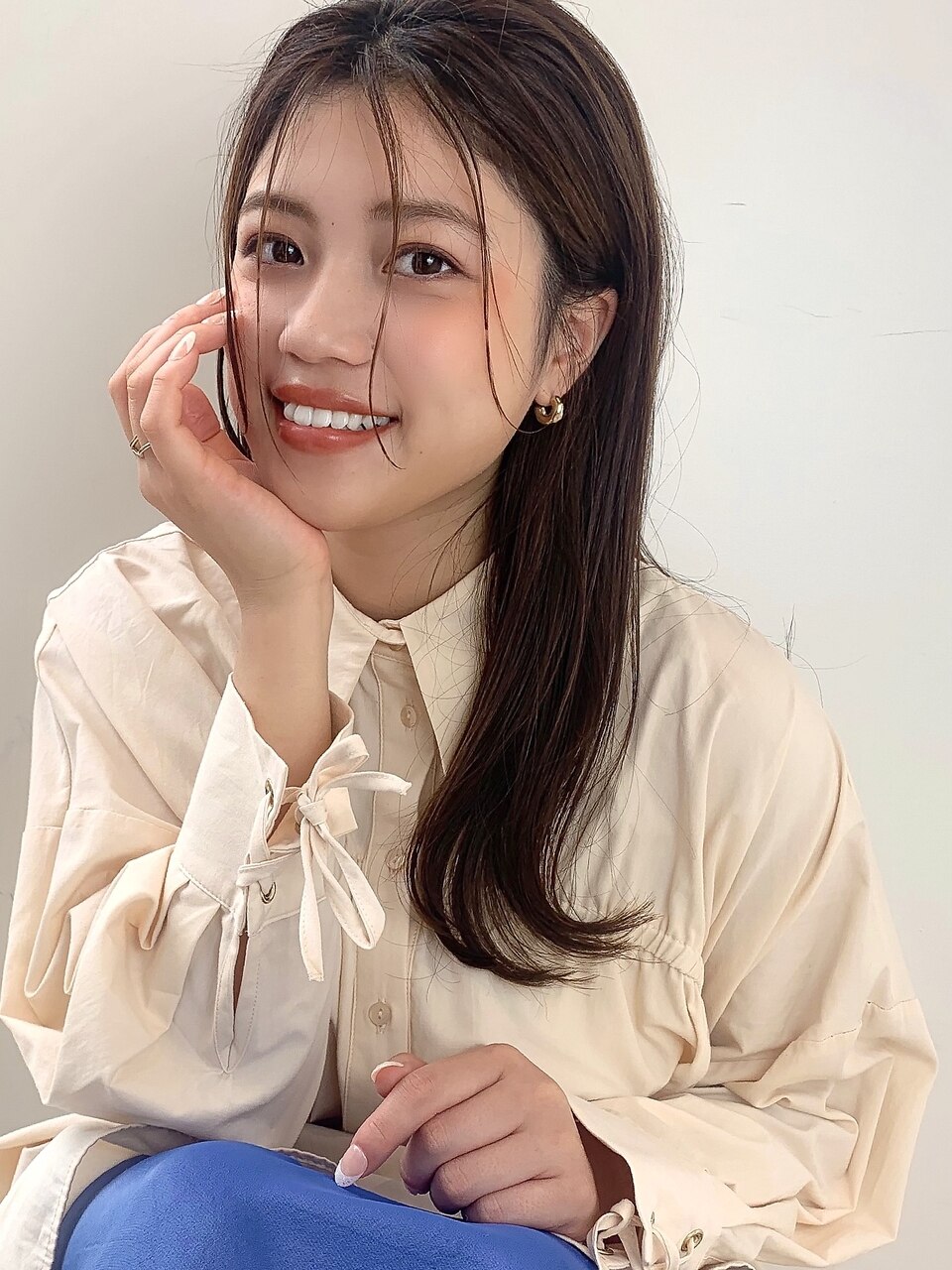 [K-two名古屋]長めな前髪の大人の垢抜けヘアスタイルの見せ方。