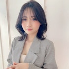 大人クアンクくびれレイヤーロブ