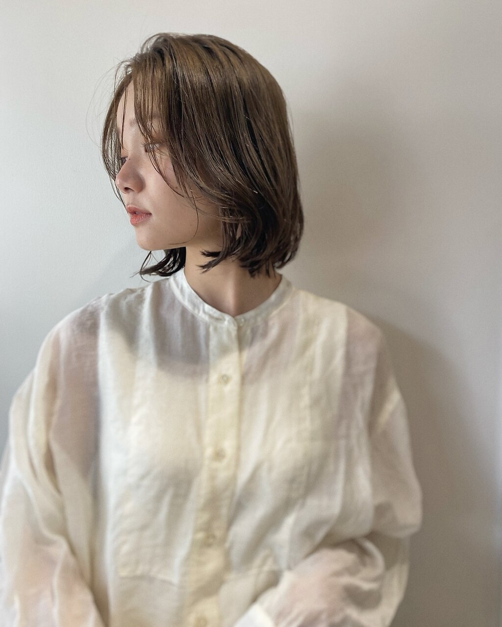 ダンバルモリヘアとベージュカラー◎