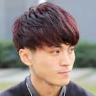 【ポルテオム】ワインレッドマッシュブリーチなし