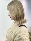 外ハネ韓国ヘアとミルクティーベージュ！
