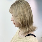 外ハネ韓国ヘアとミルクティーベージュ!