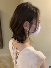 絶対可愛いくびれミディ☆柔らかいベージュカラー/Zen.