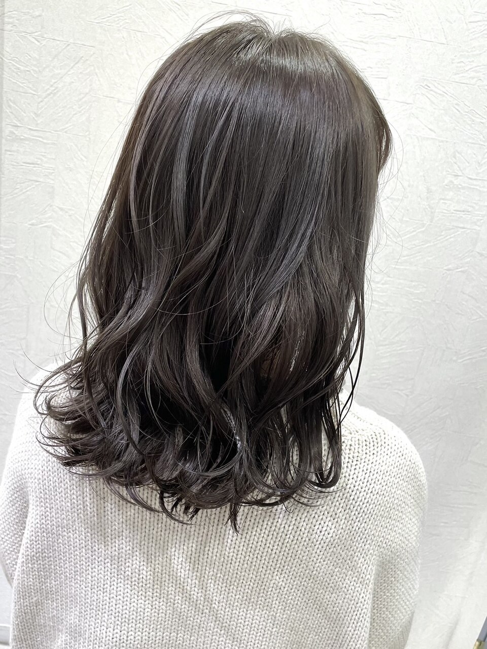 30代40代ハイライトショコラベージュくびれヘアボブルフ【稲毛】