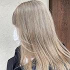 アッシュベージュオリーブカラー