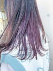 #ウルフ #レイヤー #インナーパープル