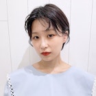 センターパート_くびれヘアビタミンカラーメルティカラー_8638