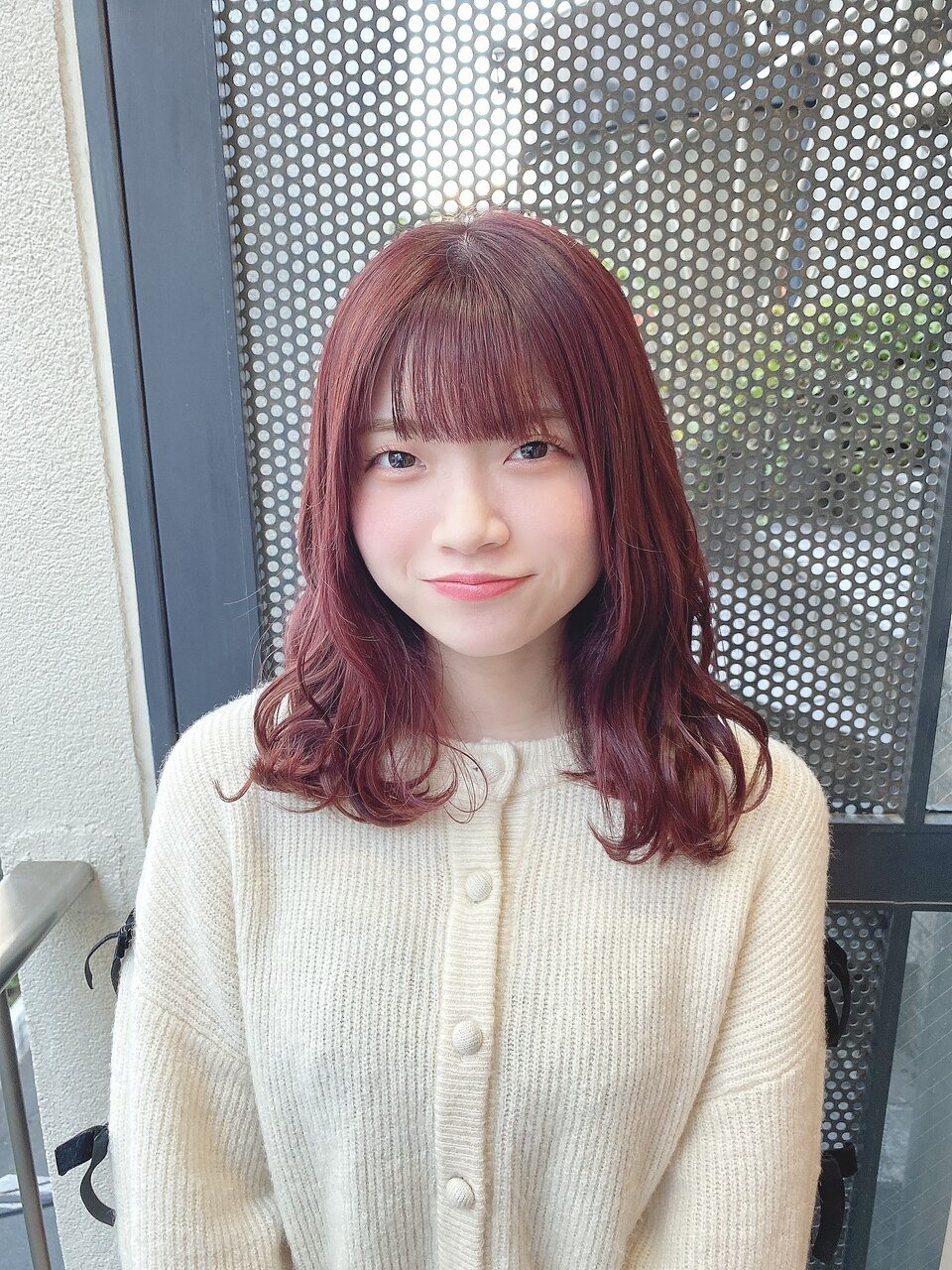 【salon de MiLK 原宿】ピーチピンク