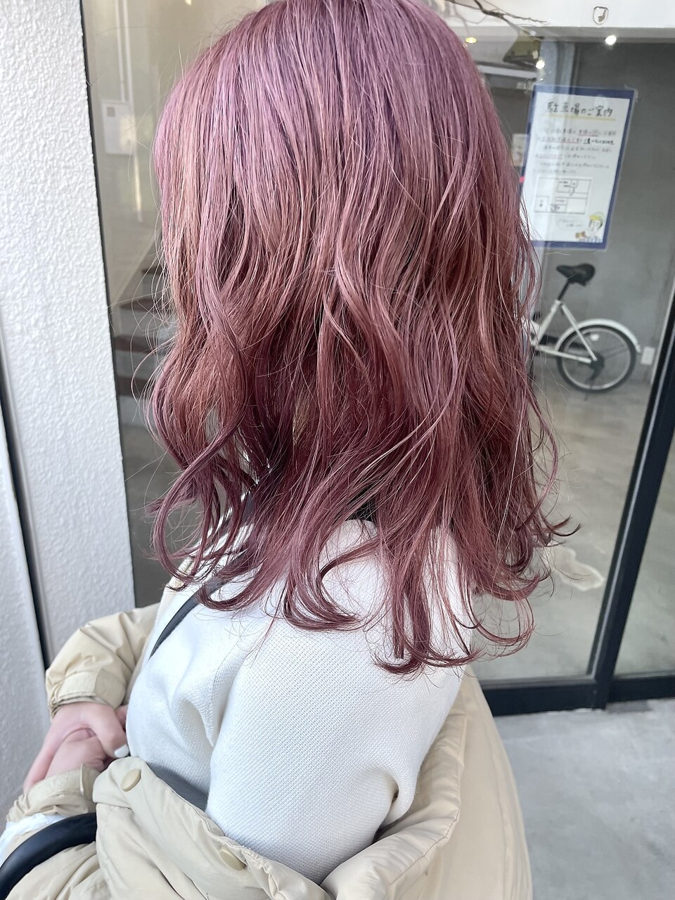 可愛いピンクカラー♪