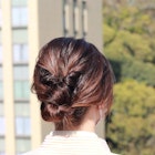#ヘアアレンジ #セルフアレンジ #お団子ヘア #お出かけアレンジ