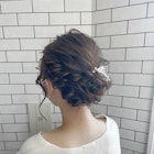 *THE RIRE. お呼ばれアレンジ×シニヨンスタイル*