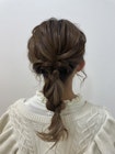 ナチュラルヘアアレンジ