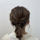 ナチュラルヘアアレンジ