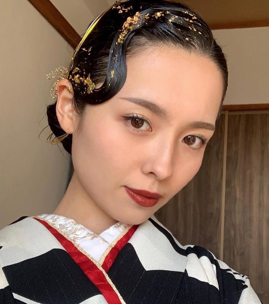 成人式　タイトヘアセット