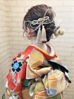 《avant》編み込みカチューシャダウンスタイル
