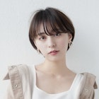 大人かわいい丸みショート/