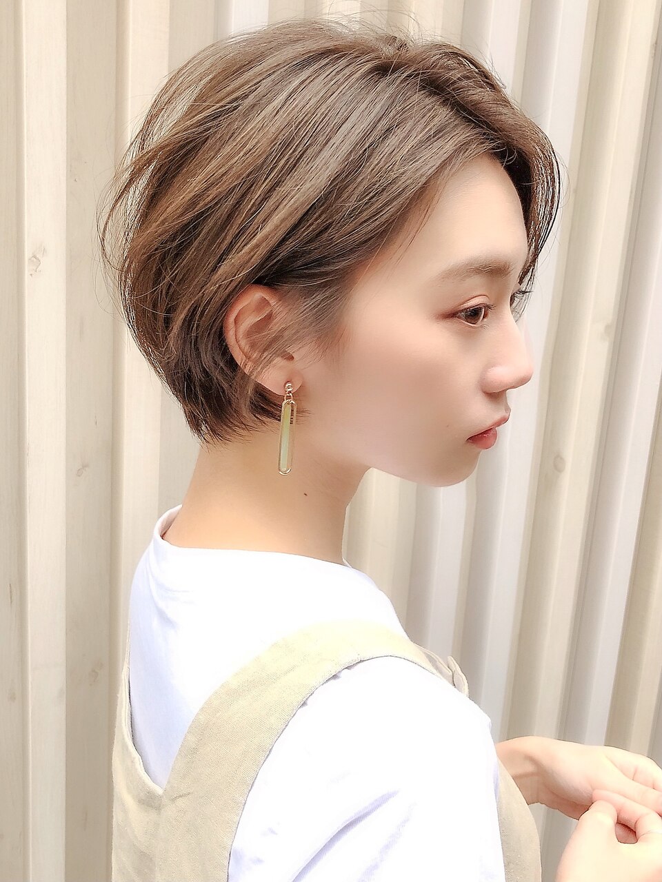 【銀座◇成田一輝】大人美人くびれショート丸みマッシュボブ