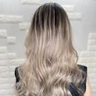 ホワイトベージュ★バレイヤージュ【錦糸町/シールエクステ】