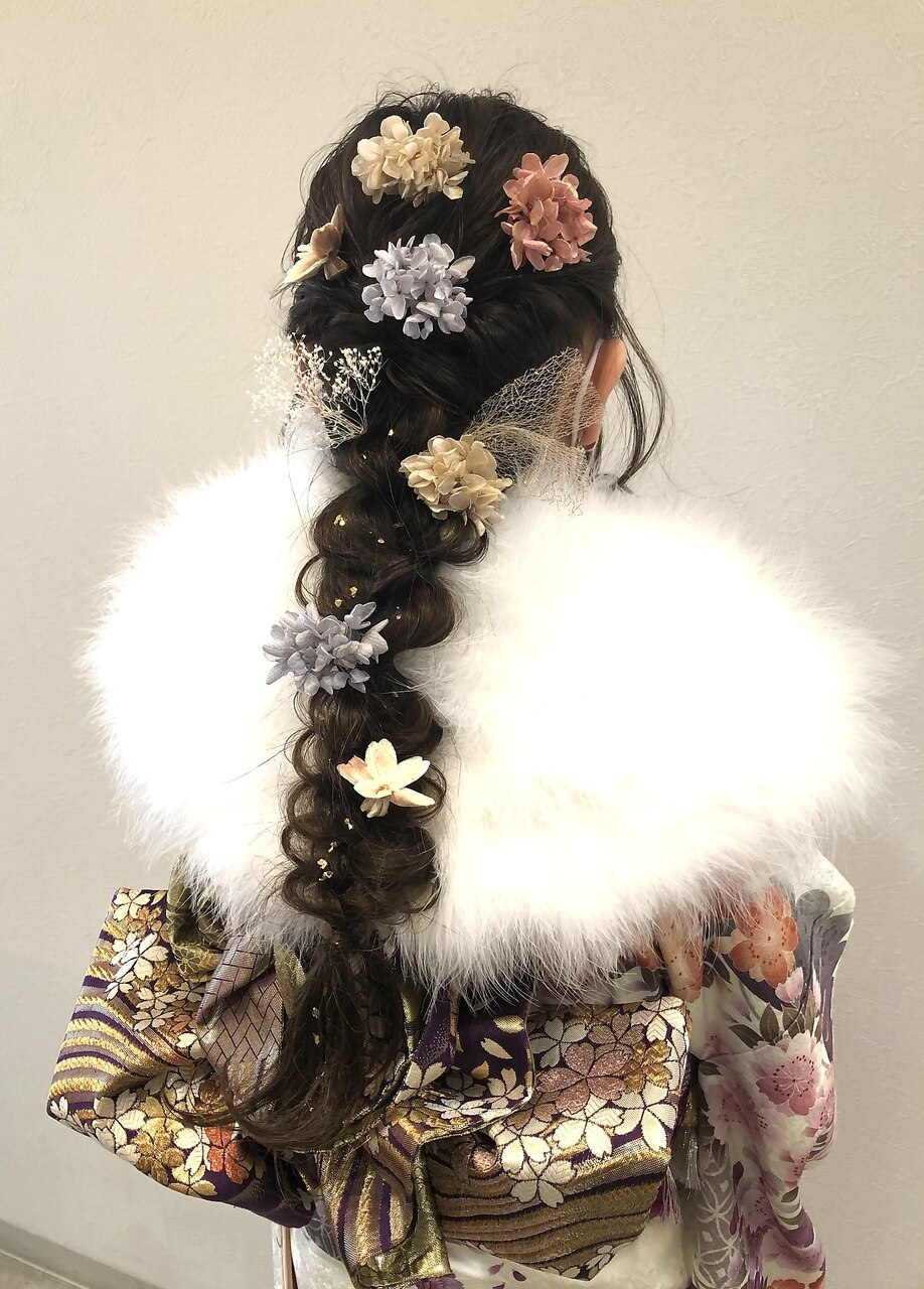 成人式ヘアセット×網おろし