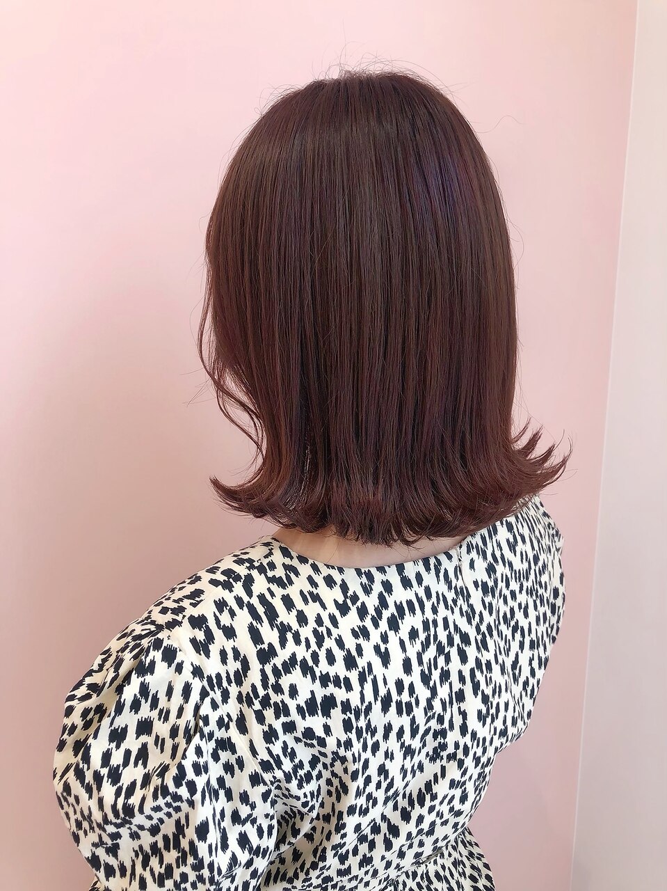 切りっぱなし×カシスピンク