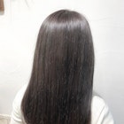 アディクシーカラーショコラグレージュで仕上げた暗髪カラー