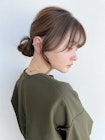 簡単アレンジ×おくれ毛ヘア KAITO