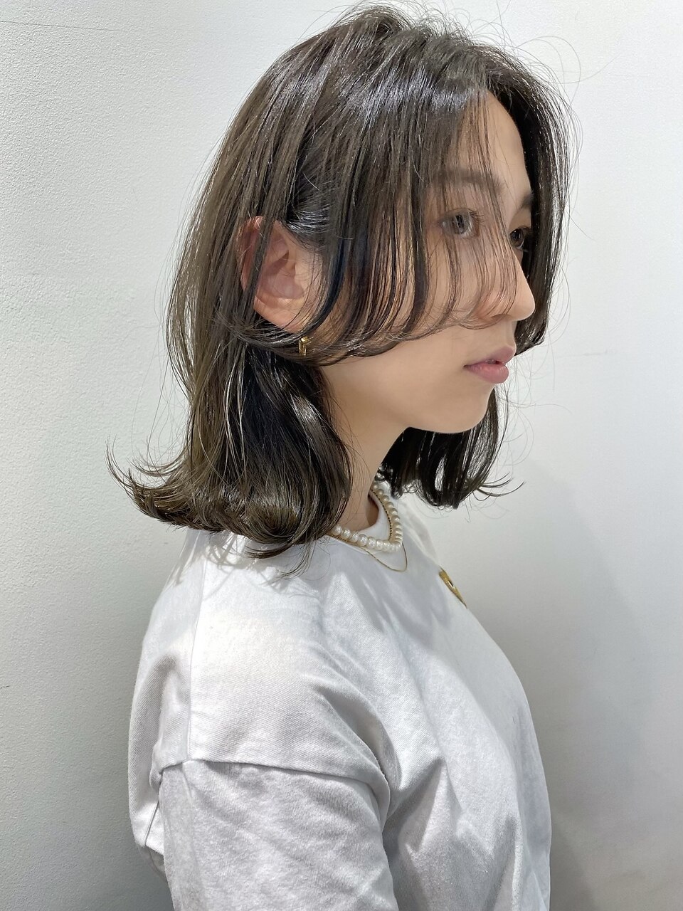 お洒落な大人の◇切りっぱなしロブ
