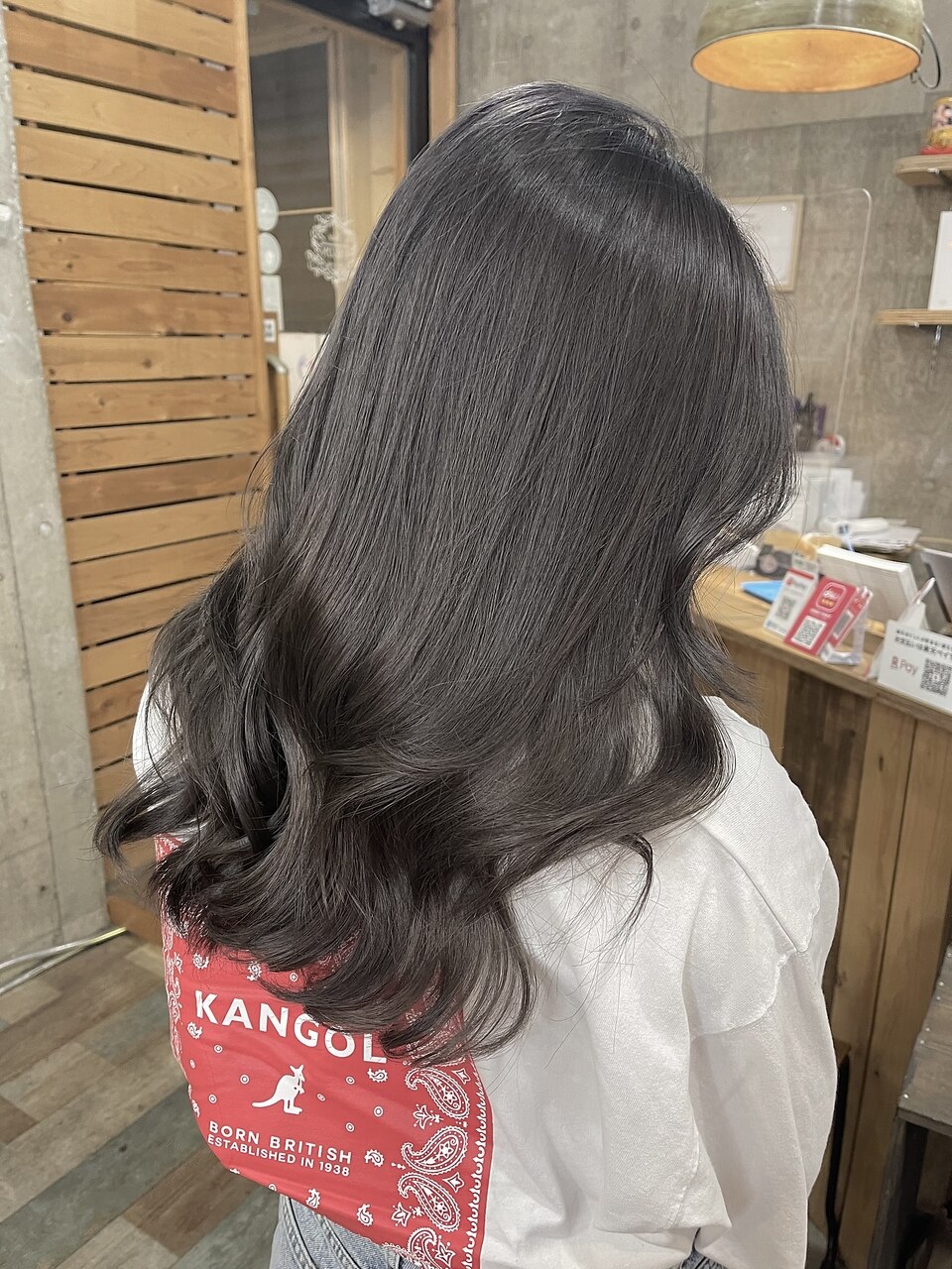 シルバー×グレー