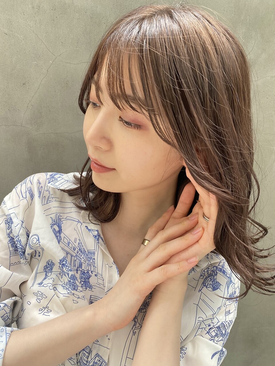 【tricca代官山RINA】シースルー&サイドバング