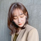 大人可愛いニュアンスゆるミディアムヘア20代30代40代