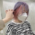 【SUN】蜂谷 ピンクカラー/インナーカラー/ペールカラー