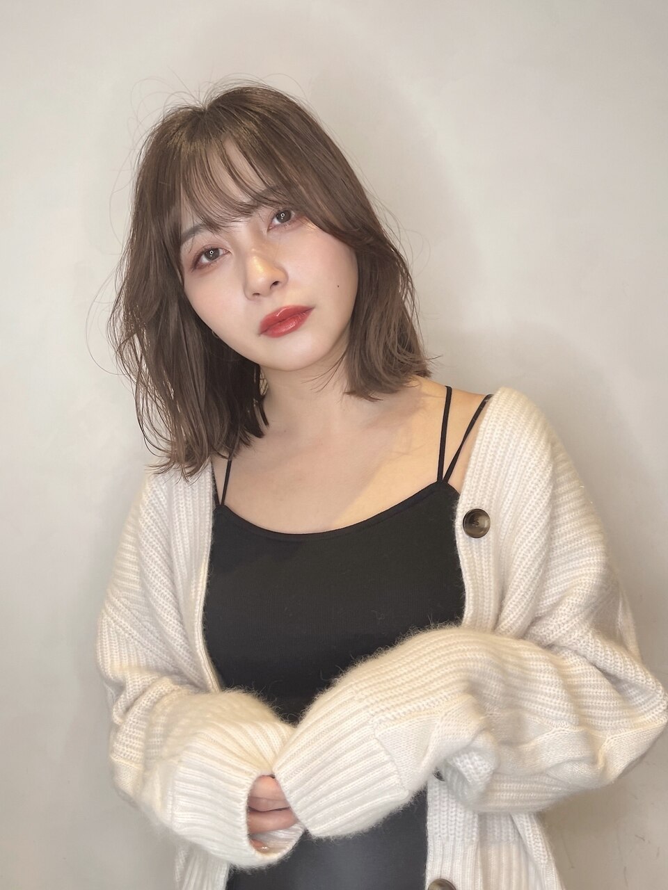 【famhair新小岩 岡野】大人可愛いベージュ似合わせ小顔ロブヘア