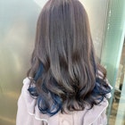 エクステでインナーカラー☆