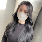 【Any_藤田】韓国風くびれヘア♪シルバーグレージュ