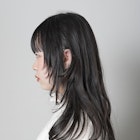 KINGDOM元町/シースルーバング/ロングウルフ/韓国風/レイヤー