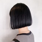 ラインボブ_くびれヘアビタミンカラーメルティカラー_ba337772