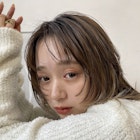 フェイスレイヤーで顔周りに動きを!シースルーバング