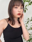 【noi】橋谷侑樹　切りっぱなしロブ　ミディアム　透明感カラー